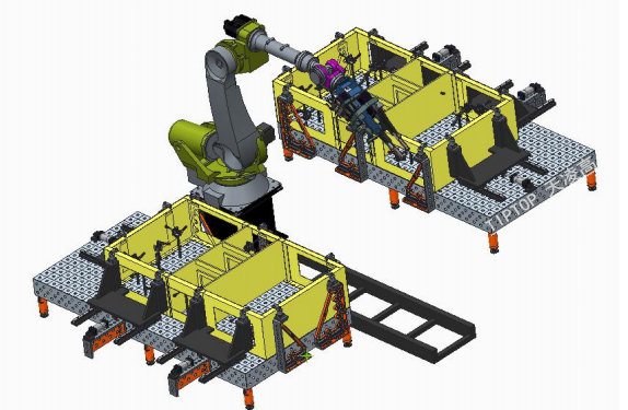 機(jī)器人焊接工作臺
