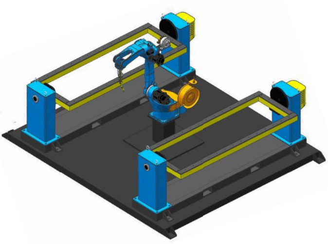 焊接變位機(jī)工作站